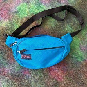 JanSport 2.5L Fifth Avenue fanny pack, blue crest